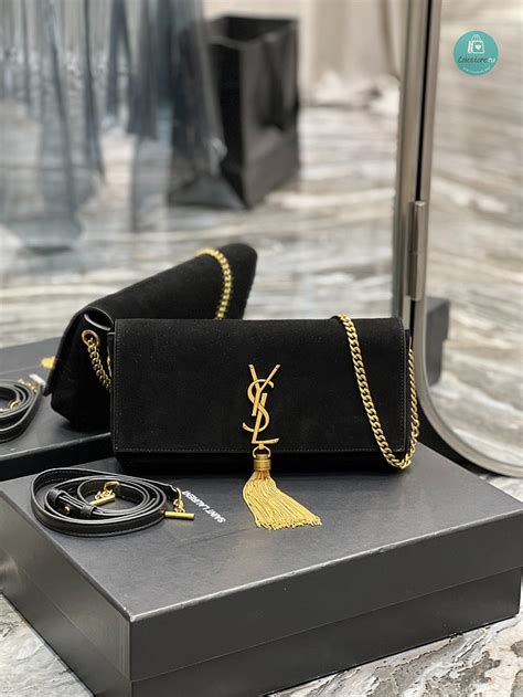 ysl suede kate bag|ysl kate bag with tassel.